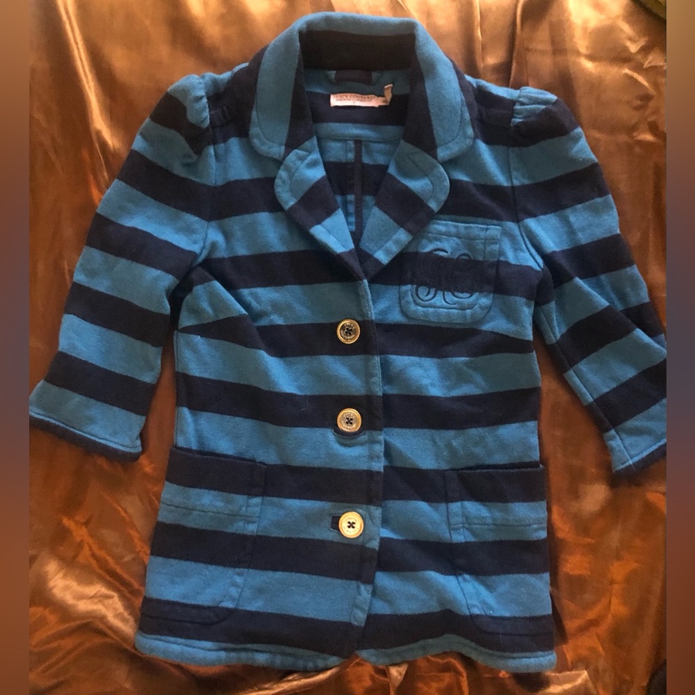 Striped Y2K Juicy Couture blazer